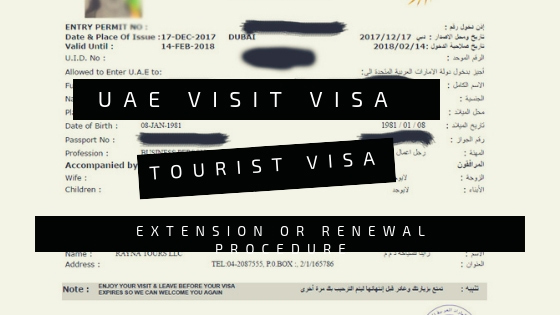 visit visa vs tourist visa uae