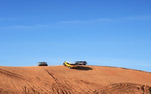 Dune bashing